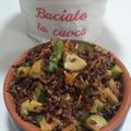 il Baciate la cuoca quando ha preparato Insalata di riso rosso jasmin integrale con verdure di stagione