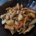El cooksnap de Sil Sera cuando hizo Guiso de fideos vegano.