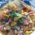 El cooksnap de Monica Riffo cuando hizo Charquicán de cochayuyo.