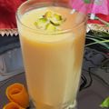 Farzana Memon 's cooksnap of when they made Mango milk shake.