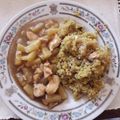 El cooksnap de carmen Gallardo cuando hizo Pollo con piña oriental 🍲.