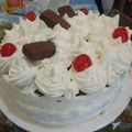 El cooksnap de Eva Karina Gentile cuando hizo Torta selva negra irresistible.