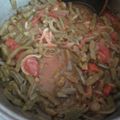 El cooksnap de Lupita De Ganten cuando hizo Nopales picosos.