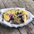 Cooksnap Salina Jalaludin semasa beliau membuat Kek Blueberry Yogurt (Tanpa Butter).