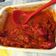 El cooksnap de Carreras Heredia cuando hizo Cangrejos de río con tomate.