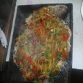 El cooksnap de Deby cocinando⚠ cuando hizo Pescado al horno con cebolla y ají.