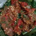 Cooksnap dari Nurrahmi Fitri untuk resep Plecing Kangkung pedas tanpa minyak