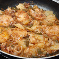 El cooksnap de Empar cuando hizo Merluza con calamares y patatas.
