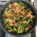 El cooksnap de Cindy cuando hizo Bistec con verduras.