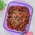 Cooksnap dari Windy Tiarasari Budiono untuk resep Beef Teriyaki Paprika #MasakTanpaMicin