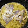 El cooksnap de Cristina Jorge Calderón cuando hizo Merluza con almejas.