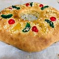 El cooksnap de Ana Esther Ariza cuando hizo Roscón de Reyes sin gluten.