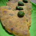 Zahida khan का कुकस्नैप जब उन्होंने मक्के का पराठा (makke ka paratha recipe in Hindi) बनाया था।