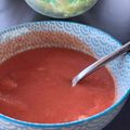 El cooksnap de Elena cuando hizo Salmorejo cordobés.