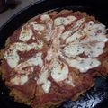 El cooksnap de Micaela Zalazar cuando hizo Pizza saludable de zanahoria.