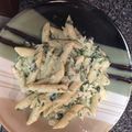 Andie Clark's cooksnap of when they made Chicken & Spinach Alfredo.