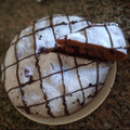 El cooksnap de Perla González cuando hizo Torta de chocolate con postre de cajita.