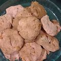 El cooksnap de Valeria cuando hizo Cookies integrales de Manzana y Canela.
