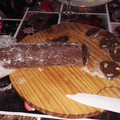 El cooksnap de Noelia. C cuando hizo Fuet de chocolate o salchichón de chocolate.