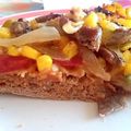 El cooksnap de Carolina Melgarejo cuando hizo Masa para pizza sin levadura.