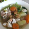 Cooksnap dari Lina Virgiana Kitchen untuk resep Sup ayam labu siam #pr_recookmasakanberkuah