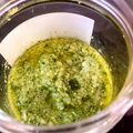 El cooksnap de Becky cuando hizo Pesto de cilantro 🌿🥣🧀.
