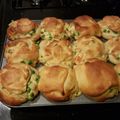 Mark's cooksnap of when they made Chicken pot pie cupcakes.