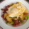 El cooksnap de M Eugenia Gómez Quiroga cuando hizo Huevos cortijeros.