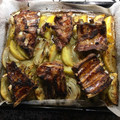 El cooksnap de Carlos Martin Chuecos cuando hizo Costillas de cerdo ibérico adobadas al horno.