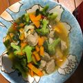 Cooksnap dari alfioricha untuk resep Tumis brokoli,wortel,bakso
