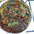 El cooksnap de Martina Ferrer cuando hizo Tortilla de espinacas.