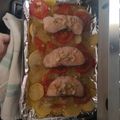 El cooksnap de Blue Paint cuando hizo Salmón al horno con patatas.