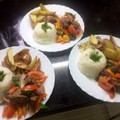 El cooksnap de Marco Molina cuando hizo Lomo saltado.