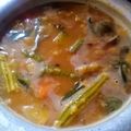 Mamta Shahu का कुकस्नैप जब उन्होंने सांबर (Sambar recipe in hindi) बनाया था।