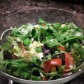 El cooksnap de Erikillo cuando hizo Ensalada tibia de rúcula y canónigos con huevo picado (revuelto).
