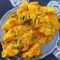 El cooksnap de Jèssi RM cuando hizo Solomillo de pavo al curry.