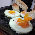 El cooksnap de Claudia Isabel cuando hizo Huevos fritos en freidora sin aceite Cecofry.