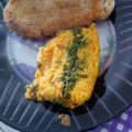 El cooksnap de Silvia Arcos cuando hizo Souffle de verduras.