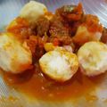 El cooksnap de Paulina Barreto cuando hizo Ñoquis rellenos.