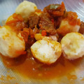 El cooksnap de Paulina Barreto cuando hizo Ñoquis rellenos.