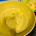 Cooksnap của Dibee khi họ làm theo món Bánh Xèo Chảo Không Dầu Mỡ (Mắm đậu phộng Phan Rang)