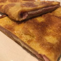 El cooksnap de Claudia Garcia cuando hizo Omellete a la francesa jamón y 🧀 queso.