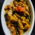 Sampa Nath's cooksnap of when they made পাচঁমেশালি সবজি (Panch Meshali sabji recipe in Bengali)).