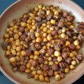 El cooksnap de Yolanda Gaya Ruiz cuando hizo Garbanzos de bote con chorizo y carne picada.