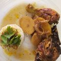 El cooksnap de Diego Carda Roca cuando hizo Muslos de Pollo Di Caprio.