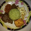 Cooksnap dari Elisa Rizona Nasution untuk resep Nasi lemak pandan / nasi ijo