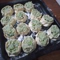 El cooksnap de Tomas Parals cuando hizo Canastitas de brócoli y salsa blanca.