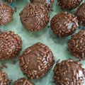 El cooksnap de Olimpia cuando hizo Trufas de Chocolate.