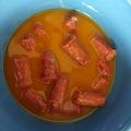 El cooksnap de Anabel Sanz cuando hizo Chistorras rojas al vino.