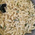 El cooksnap de kuecin cuando hizo Pasta a la crema parmesana.
